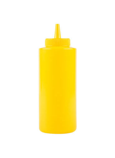 Bouteille compressible Jaune 12 oz