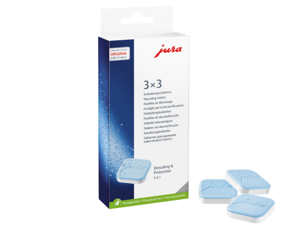 Ensemble de 9 pastilles de détartrage - Jura