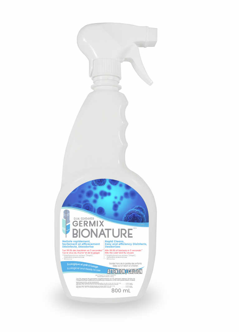 Nettoyant désinfectant Germix 800ml - Bionature