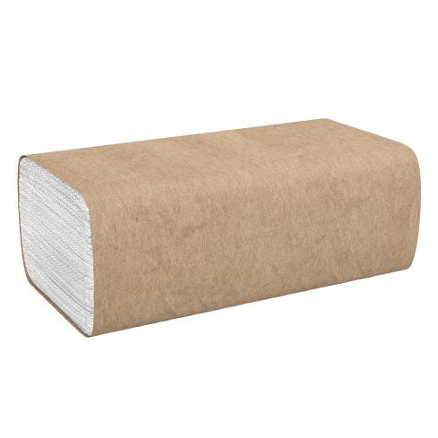 Caisse de papier essuie-mains à plis 250 unités 9 x 9.45po Blanc - Cascades