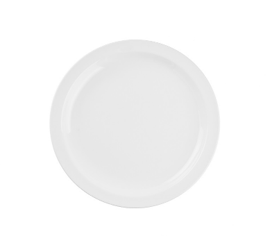Ensemble de 6 assiettes rondes Vitrex Blanc 7.25po