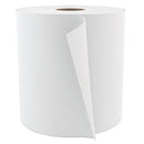Caisse de 6 rouleaux de papier essuie-mains Blanc 800 pieds - Cascades