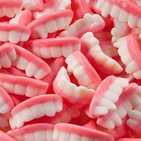 Bonbons dents de vampire 1kg