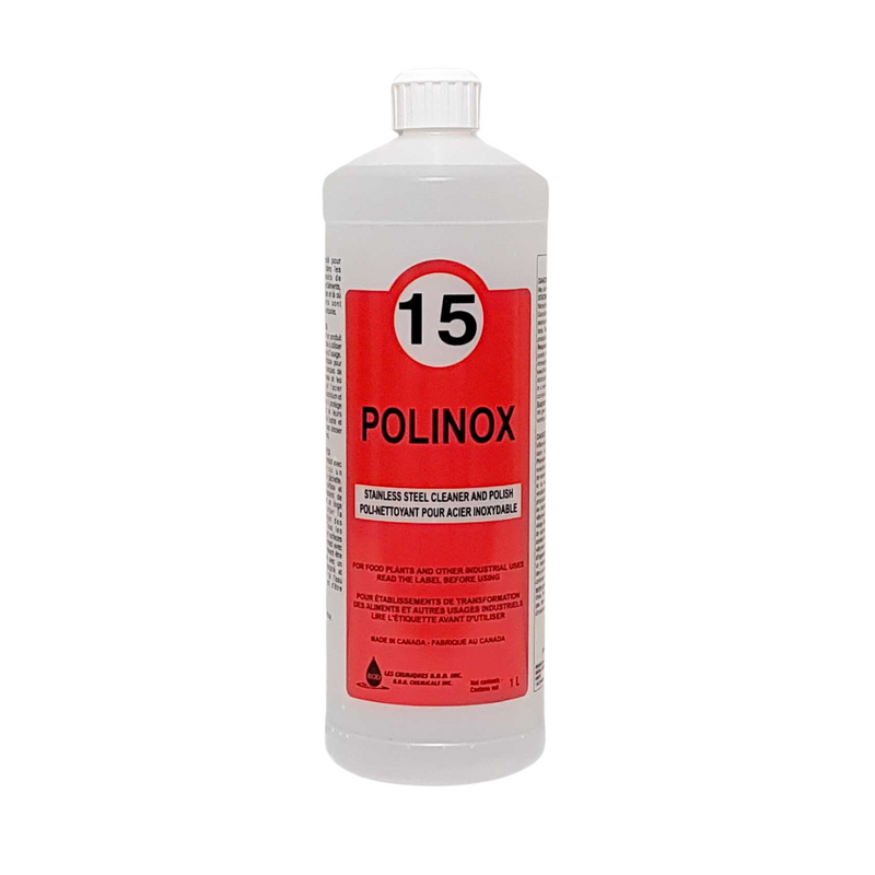 Poli-nettoyant pour acier inoxydable Polinox 1L - BOD