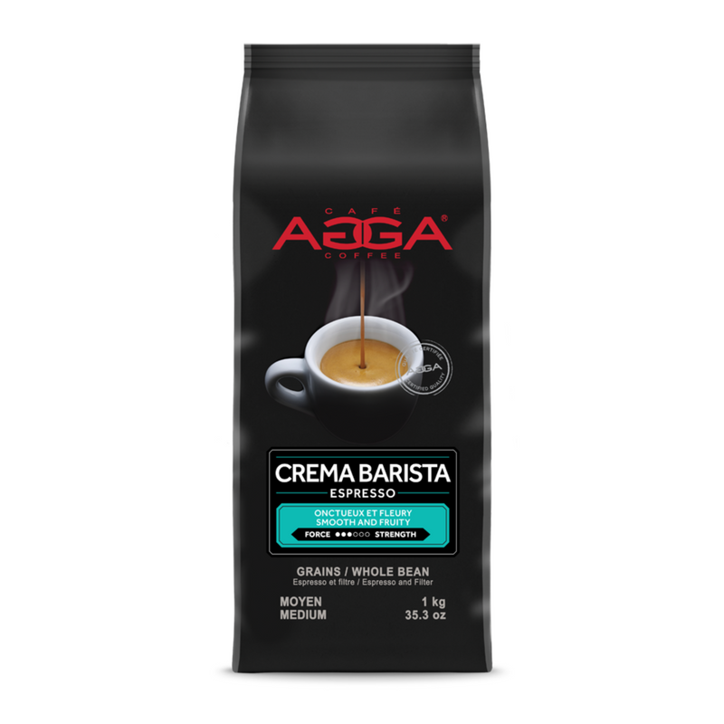 Café en grains crema barista 1kg - AGGA