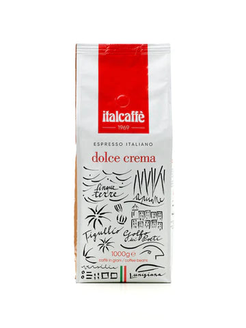 Café en grains 1kg dolce crema - Italcaffè