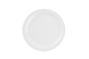 Ensemble de 6 assiettes en porcelaine Blanc Vitrex 9.5po