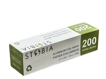 Papier d'aluminium 30cm x 200m - Stobia