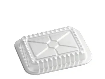 Caisse de 1000 couvercles en plastique 4 x 5 po - Stobia