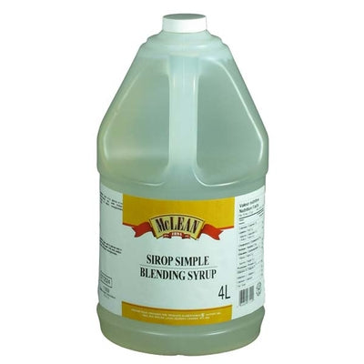 Sirop pour barbotine Sirop simple 4L