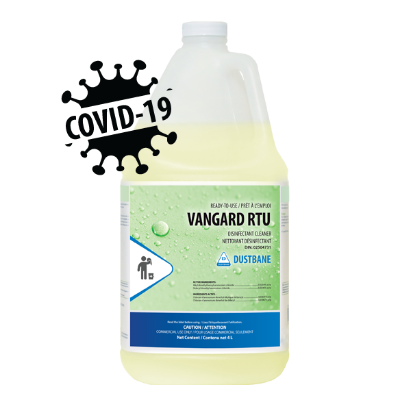 Nettoyant désinfectant Vangard 4L - Dustbane